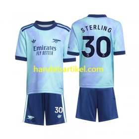 Arsenal Sterling 30 Kinder 3rd Trikotsatz 2024/25 Kurzarm